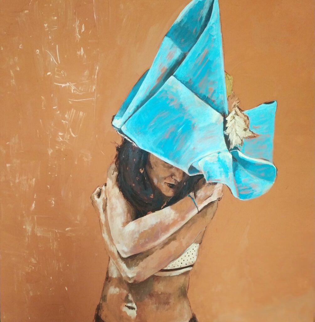 El espejo sobre mis pies