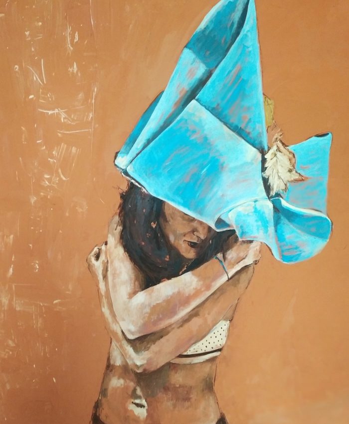 El espejo sobre mis pies